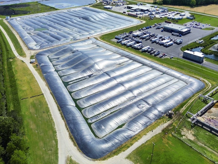 Natural gas collection system converting waste into usable energy at Green Gas